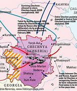 Image result for Chechnya Location