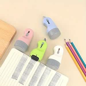 EZ Living Stamp Roller - Round, Rubber, Office Privacy, Identity ...