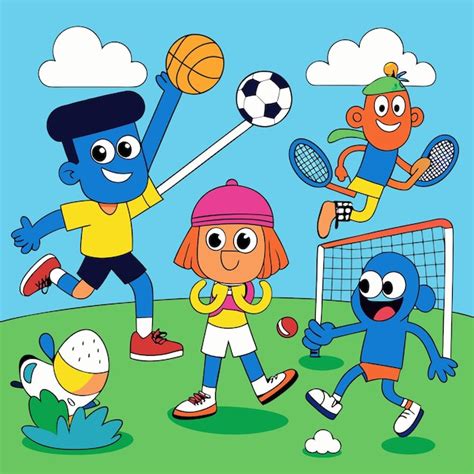 Sports Cartoon Clip Art 的图像结果