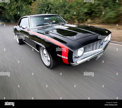 Chevrolet Camero 60s sixties V8 muscle car Stock Photo - Alamy