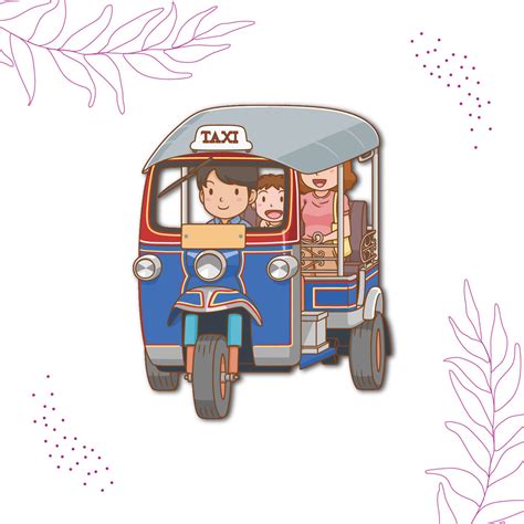 Tuk-Tuk Fridge Magnet | Fun Indian Auto Rickshaw Decor – Bhai Please India