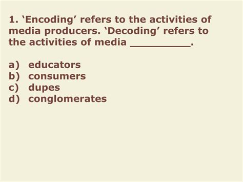 Image result for Critique of Encoding Decoding
