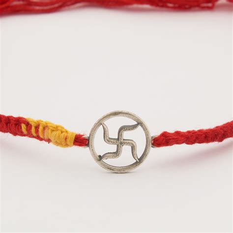 Swastika Circular Shaped Rakhi – Abaran Timeless Jewellery Pvt.Ltd