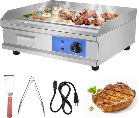 3000W 21.6 Electric Countertop Flat Top Griddle India | Ubuy