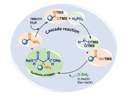 Synthesis of Aminobisphosphinates through a Cascade Reaction between ...