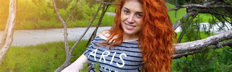 Download wallpaper girl, nature, Park, spring, redhead girl, section ...