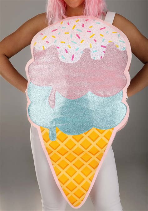 Sandwich Board Ice Cream Adult Costume | Easy Halloween Costumes