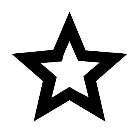PNG Star Black And White Transparent Star Black And White.PNG Images ...