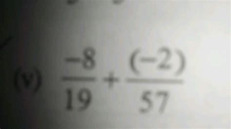 (v) 19−8 +57(−2) | Filo