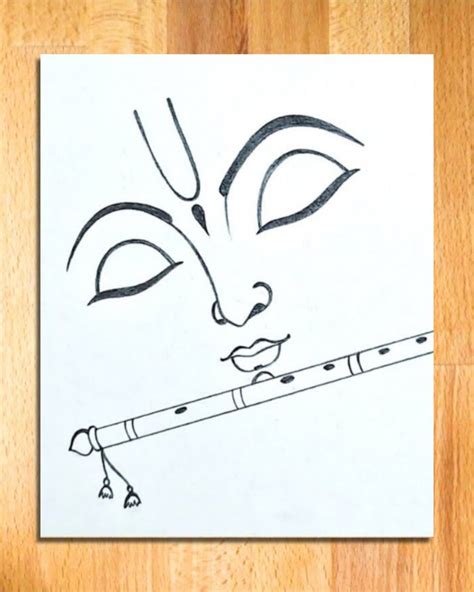 Lord krishna drawing easy and step by step how to draw lord krishna step by step – Artofit