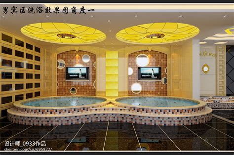 郑州专业洗浴中心装修公司—郑州洗浴会所装修公司|空间|室内设计|韩式洗浴设计 - 原创作品 - 站酷 (ZCOOL)