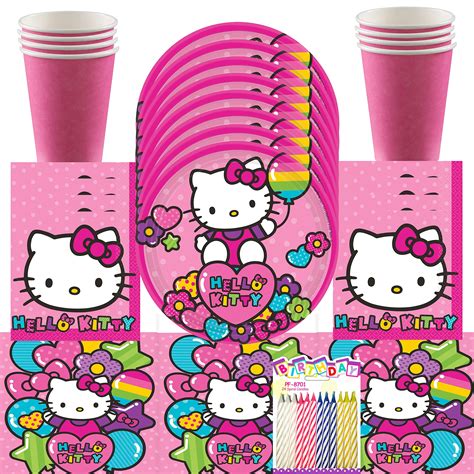 Hello Kitty Birthday Plates