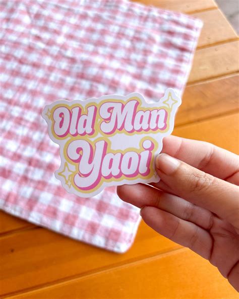 Old Man Yaoi Sticker – BasuraGang