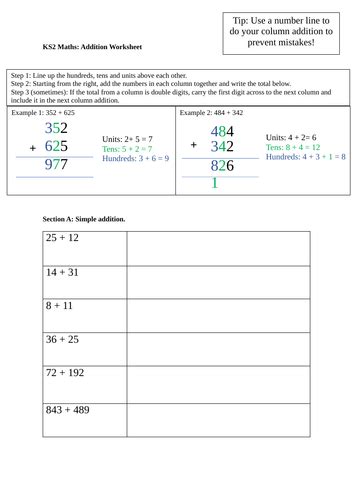 Image result for KS2 Maths Column Method Multiplication