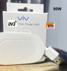 DVJ USB Type C Cable 6 A 1.2 m ORIGNAL CERTIFIED VIVO 80W / 6 AMPERE ...