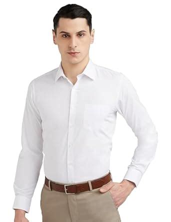 Van Heusen Men's Cotton Printed Slim Fit Formal Shirt (VHSFBSLB109718 ...