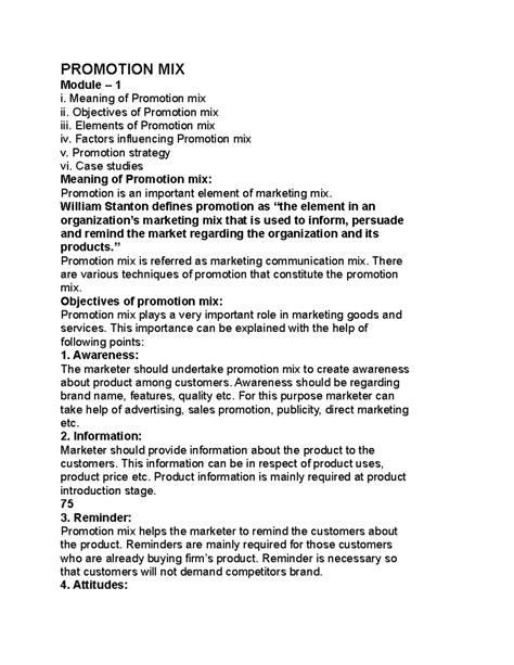 Promotion Marketing Mix Examples 的图像结果