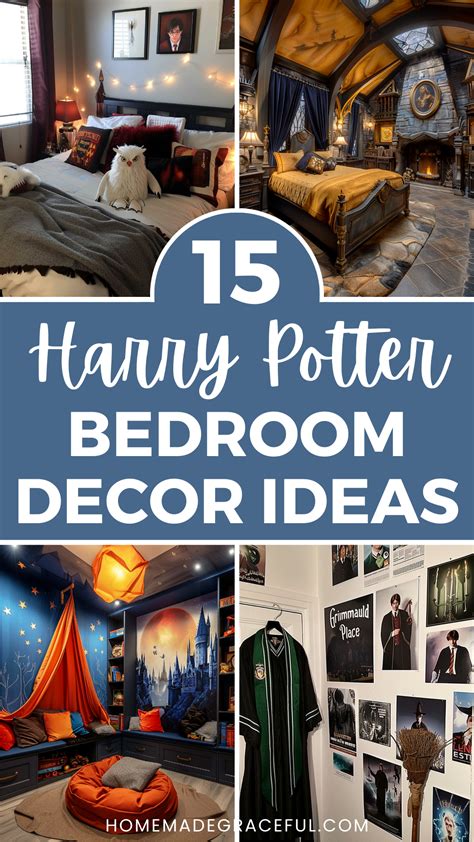 15 DIY Harry Potter Bedroom Ideas for Every Wizard & Witch | Harry ...