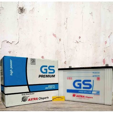 Jual AKI GS ASTRA PREMIUM 95D31L ACCU GS PREMIUM BASAH FORTUNER DIESEL ...