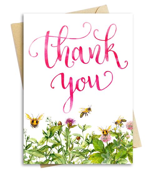 Flowers With Thank You