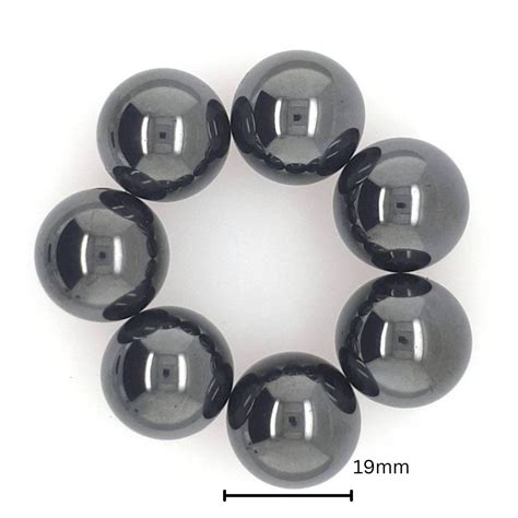 Magnetic Hematite Balls Spheres Smooth Magnets Desk Toy for Office Hom ...
