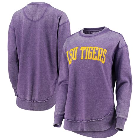 Pressbox LSU Tigers Vintage Wash Pullover Sweatshirt | Academy