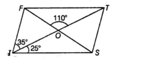 in parallelogram fist find angle sft ,angle ost and angle sto - Brainly.in