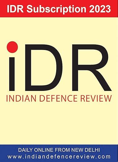 Buy Indian Defence Review (IDR) Annual Subscription 2023 (4 Issues ...