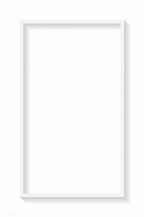 Plain White Rectangle