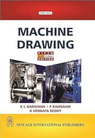 Machine Drawing (Multi Colour Edition) : Narayana, K.L.: Amazon.in: Books