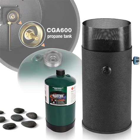 Amazon.com : Hotdevil Tabletop Mini Portable Fire Pit kit with 16.4 oz ...