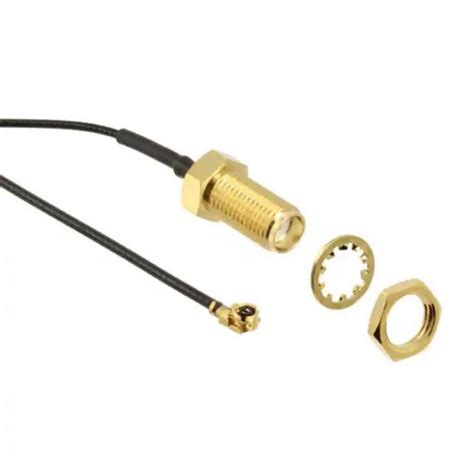 Buy SMA Female to UFL Interface IPEX-1 Connector Cable - 15 CM Online ...
