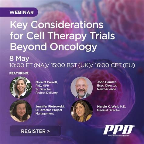 Danielle Ashley, MBA (She/Her) on LinkedIn: Join our webinar on cell therapy site readiness ...