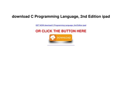 How to Download C Programming Language 的图像结果