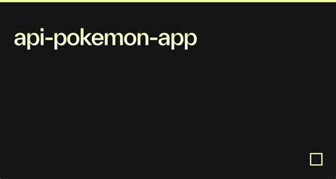 Free Pokemon API vs Code 的图像结果