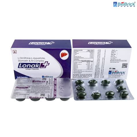 LONAK- PLUS Softgel Capsules Biobrick Pharma