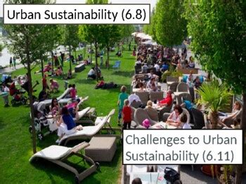 AP Human Geography - Topics 6.8 & 11 (All About Urban Sustainability)
