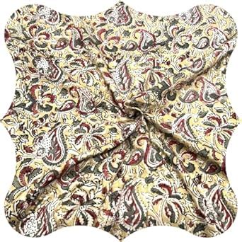 Buy PALASH Women's Kalamkari Fabric Printed Running Dress Material ...