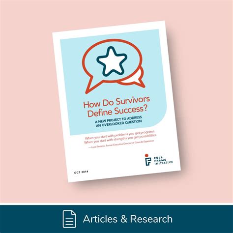 How Do Survivors of Domestic Violence & Sexual Assault Define Success?