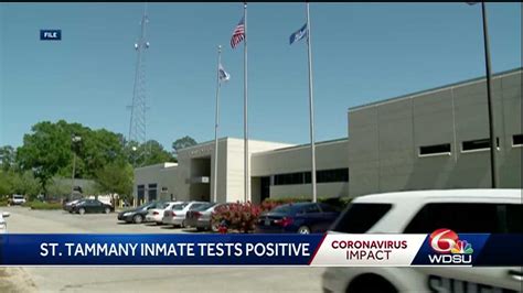 St. Tammany Parish Jail inmate tests positive for coronavirus