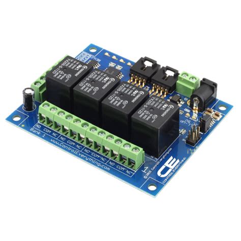 4-Channel General Purpose SPDT Relay Controller + 4 GPIO with I2C ...
