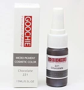 GLOANCE Permanent Makeup Micro Pigment Chocolate 221 15 ml - Price in ...