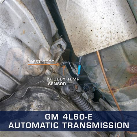 GlowShift | Stubby Transmission Temperature Gauge Sensor For GM 4L60-E