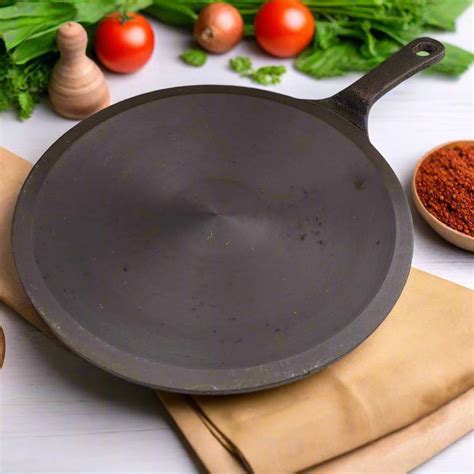 Zishta Iron & Cast Iron Cookware | Iron Tawa, Kadai & Skillets