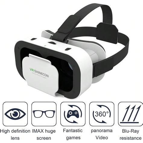 Gafas de Realidad Virtual compatibles con iPhone o Android, Gafas 3D de ...