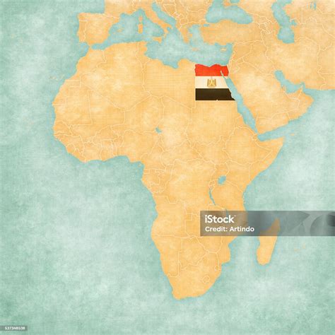 Africa Egypt Map
