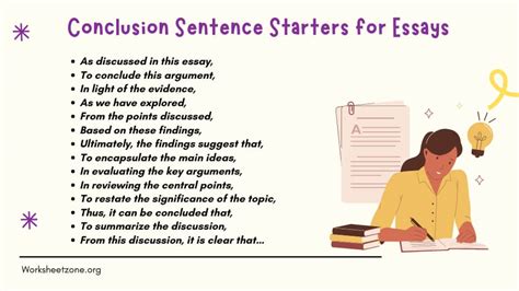 Conclusion Sentence Starters: How to End Essays with Impact