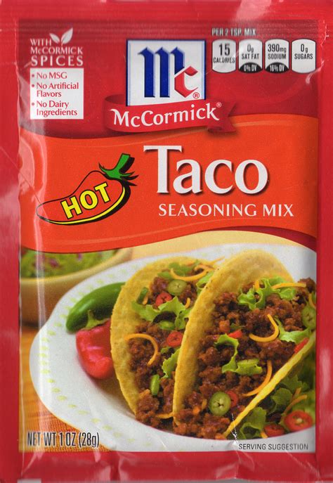 Review: McCormick Hot Taco Seasoning – Shop Smart