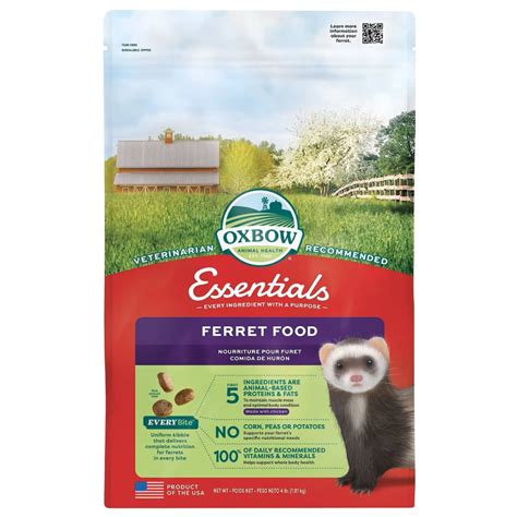 Oxbow Essentials Natural Ferret Food Pellets