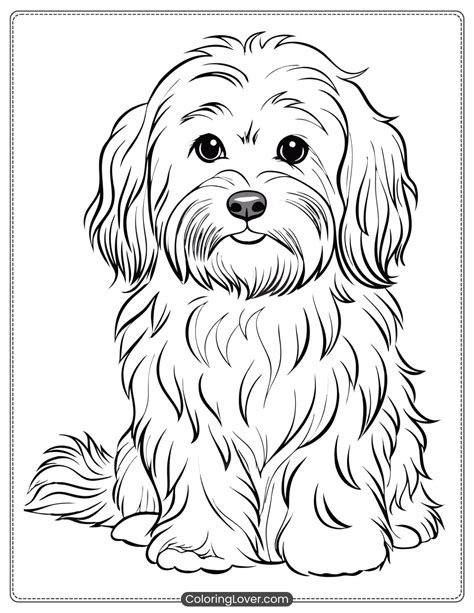 Cute Puppies Coloring Pages Muy Tiernos [2025]